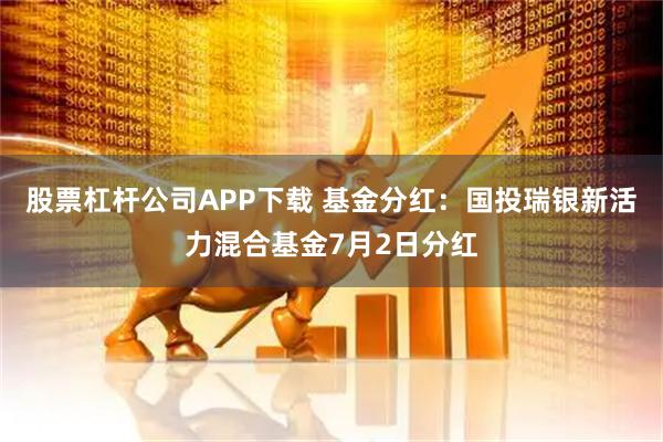 股票杠杆公司APP下载 基金分红：国投瑞银新活力混合基金7月2日分红