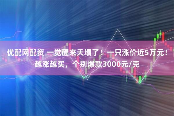 优配网配资 一觉醒来天塌了！一只涨价近5万元！越涨越买，个别爆款3000元/克